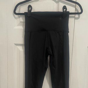 Black Leggings w/ Mesh Sides